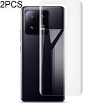 2 pezzi di protezione per schermo intero curvo imak Pellicola idrogel per protezione posteriore, For Xiaomi 13 5G, For Xiaomi 13 Pro 5G