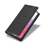Custodia per telefono in pelle antifurto LC.IMEEKE RFID, For Samsung Galaxy A54 5G