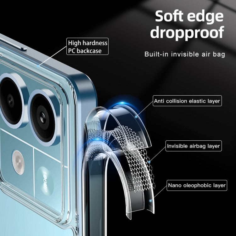 Custodia rigida per PC in TPU trasparente per armatura, For Xiaomi Redmi K70e, For Xiaomi Redmi Note 13, For Xiaomi Redmi K60 Ultra, For Xiaomi 14 Ultra, For Xiaomi Redmi Note 13 Pro+, For Xiaomi Redmi Note 13 Pro, For Xiaomi Redmi K60                 ...