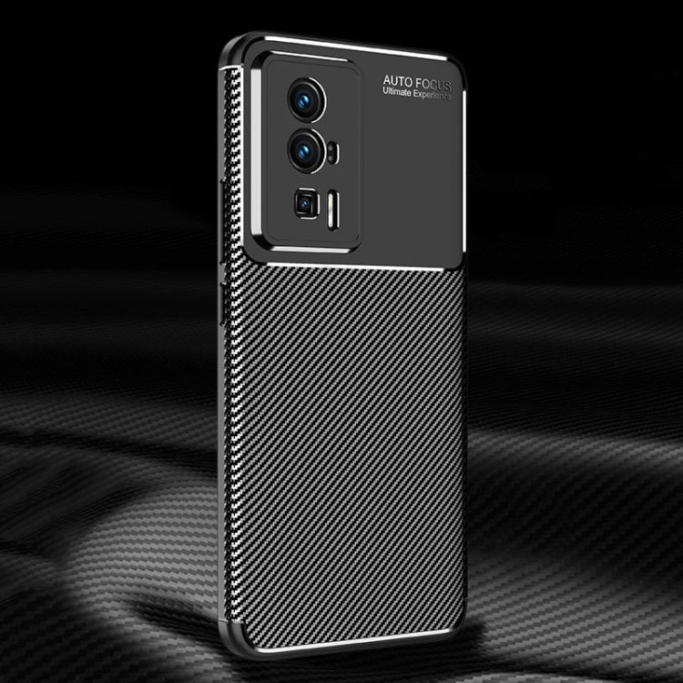 Custodia per telefono in TPU antiurto con struttura in fibra di carbonio, For Xiaomi Redmi K60, For Xiaomi Redmi K60 Pro, For Xiaomi Redmi K60E