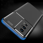 Custodia per telefono in TPU antiurto con struttura in fibra di carbonio, For Xiaomi Redmi K60, For Xiaomi Redmi K60 Pro, For Xiaomi Redmi K60E