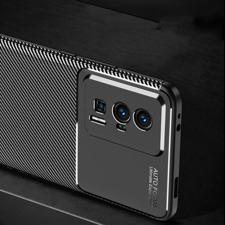 Custodia per telefono in TPU antiurto con struttura in fibra di carbonio, For Xiaomi Redmi K60, For Xiaomi Redmi K60 Pro, For Xiaomi Redmi K60E