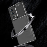 Custodia per telefono in TPU antiurto con struttura in fibra di carbonio, For Xiaomi Redmi K60, For Xiaomi Redmi K60 Pro, For Xiaomi Redmi K60E