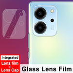 Pellicola in vetro temperato per obiettivo della fotocamera posteriore integrata imak, For Honor 80 SE 5G, For OPPO Find N2 5G, For OPPO Reno9 5G/Reno9 Pro 5G, For Samsung Galaxy A04e 4G/M04 4G, For Samsung Galaxy A34 5G