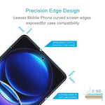 50 pellicole in vetro temperato 0,26 mm 9H 2,5D, For Xiaomi Redmi Note 12 Pro/12 Pro+ Global/12R Pro (50 PCS)