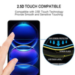 Pellicola in vetro temperato per protezione dello schermo a copertura totale con colla completa, For Xiaomi Redmi Note 12 Pro/12 Pro+ Global/12R Pro (1 PC)