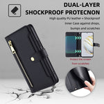 Custodia per telefono in pelle con portafoglio con cerniera a tracolla, For Huawei Nova 10 SE, For Meizu Note 9, For Nokia C21 Plus, For Nokia X30 5G