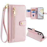 Custodia per telefono in pelle con portafoglio con cerniera a tracolla, For Huawei Nova 10 SE, For Meizu Note 9, For Nokia C21 Plus, For Nokia X30 5G