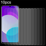 10 pellicole in vetro temperato da 0,26 mm 9H 2,5D, For BLU G72 Max(10 PCS), For Motorola Moto G13 (10 PCS), For Motorola Moto ThinkPhone 5G (10 PCS), For Doogee S100 Pro(10 PCS)