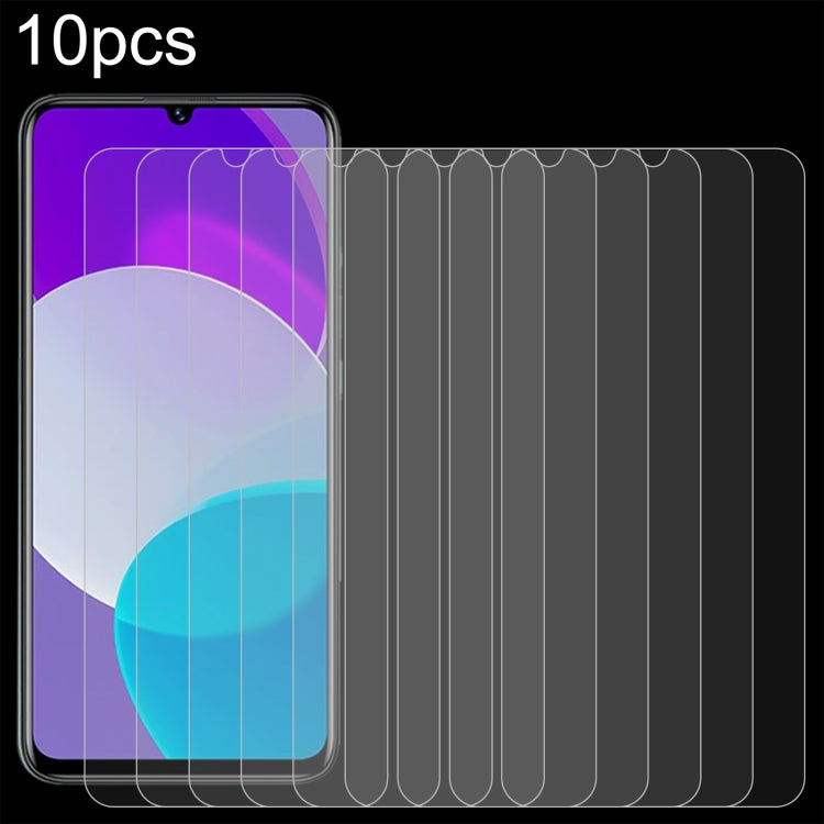 10 pellicole in vetro temperato da 0,26 mm 9H 2,5D, For BLU G72 Max(10 PCS), For Motorola Moto G13 (10 PCS), For Motorola Moto ThinkPhone 5G (10 PCS), For Doogee S100 Pro(10 PCS)