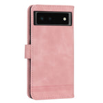 Dierfeng Dream Line TPU + Custodia per telefono in pelle PU, For Google Pixel 6, For Google Pixel 6 Pro, For Google Pixel 6a, For Google Pixel 7