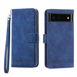 Dierfeng Dream Line TPU + Custodia per telefono in pelle PU, For Google Pixel 6, For Google Pixel 6 Pro, For Google Pixel 6a, For Google Pixel 7