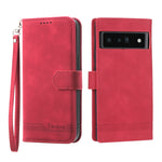 Dierfeng Dream Line TPU + Custodia per telefono in pelle PU, For Google Pixel 6, For Google Pixel 6 Pro, For Google Pixel 6a, For Google Pixel 7