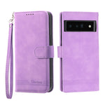 Dierfeng Dream Line TPU + Custodia per telefono in pelle PU, For Google Pixel 6, For Google Pixel 6 Pro, For Google Pixel 6a, For Google Pixel 7