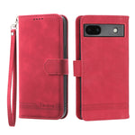 Dierfeng Dream Line TPU + Custodia per telefono in pelle PU, For Google Pixel 6, For Google Pixel 6 Pro, For Google Pixel 6a, For Google Pixel 7