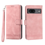 Dierfeng Dream Line TPU + Custodia per telefono in pelle PU, For Google Pixel 6, For Google Pixel 6 Pro, For Google Pixel 6a, For Google Pixel 7