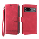 Dierfeng Dream Line TPU + Custodia per telefono in pelle PU, For Google Pixel 6, For Google Pixel 6 Pro, For Google Pixel 6a, For Google Pixel 7