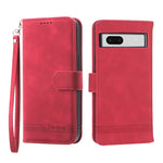 Dierfeng Dream Line TPU + Custodia per telefono in pelle PU, For Google Pixel 7 Pro, For Google Pixel 7a