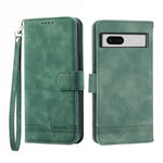 Dierfeng Dream Line TPU + Custodia per telefono in pelle PU, For Google Pixel 7 Pro, For Google Pixel 7a