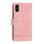 Dierfeng Dream Line TPU + Custodia per telefono in pelle PU, For iPhone XS Max, For iPhone XR, For iPhone X/XS, For iPhone 6 Plus/7 Plus/8 Plus