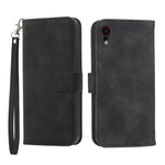 Dierfeng Dream Line TPU + Custodia per telefono in pelle PU, For iPhone XS Max, For iPhone XR, For iPhone X/XS, For iPhone 6 Plus/7 Plus/8 Plus