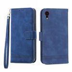 Dierfeng Dream Line TPU + Custodia per telefono in pelle PU, For iPhone XS Max, For iPhone XR, For iPhone X/XS, For iPhone 6 Plus/7 Plus/8 Plus