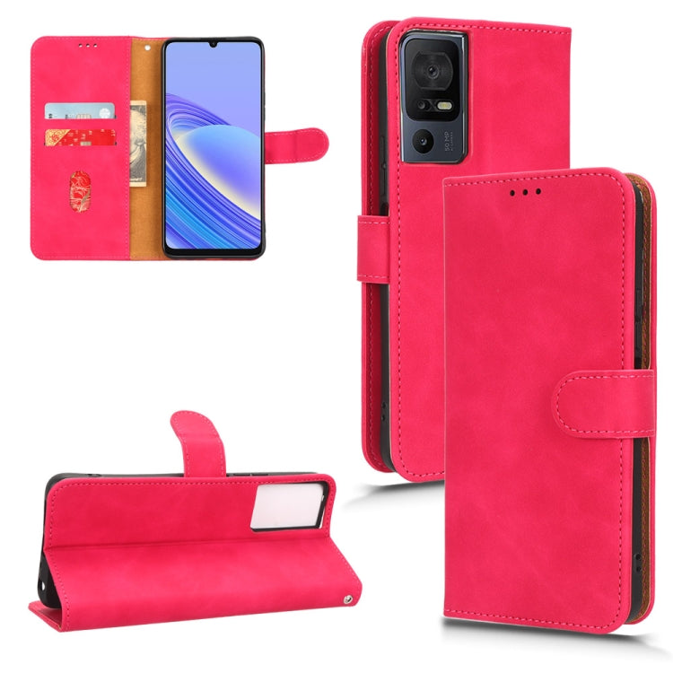 Custodia per telefono in pelle con vibrazione magnetica Skin Feel, For TCL 40SE, For Xiaomi Redmi K60 / K60 Pro, For ZTE Libero 5G III