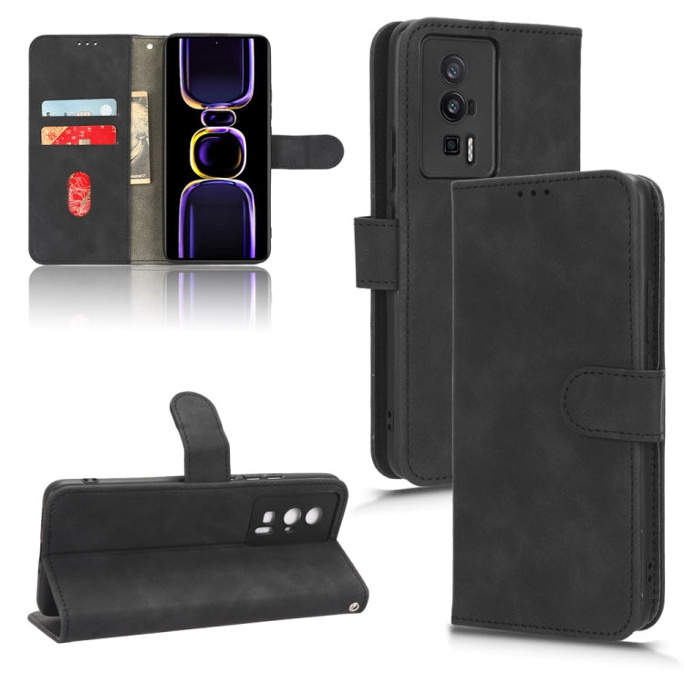 Custodia per telefono in pelle con vibrazione magnetica Skin Feel, For TCL 40SE, For Xiaomi Redmi K60 / K60 Pro, For ZTE Libero 5G III