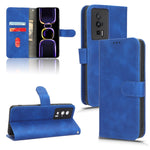 Custodia per telefono in pelle con vibrazione magnetica Skin Feel, For TCL 40SE, For Xiaomi Redmi K60 / K60 Pro, For ZTE Libero 5G III