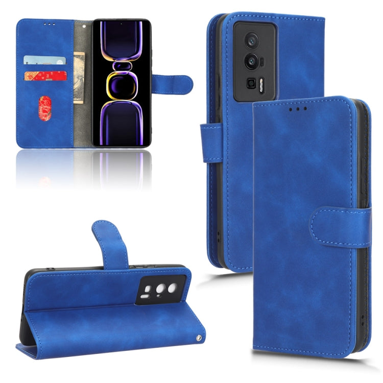 Custodia per telefono in pelle con vibrazione magnetica Skin Feel, For TCL 40SE, For Xiaomi Redmi K60 / K60 Pro, For ZTE Libero 5G III