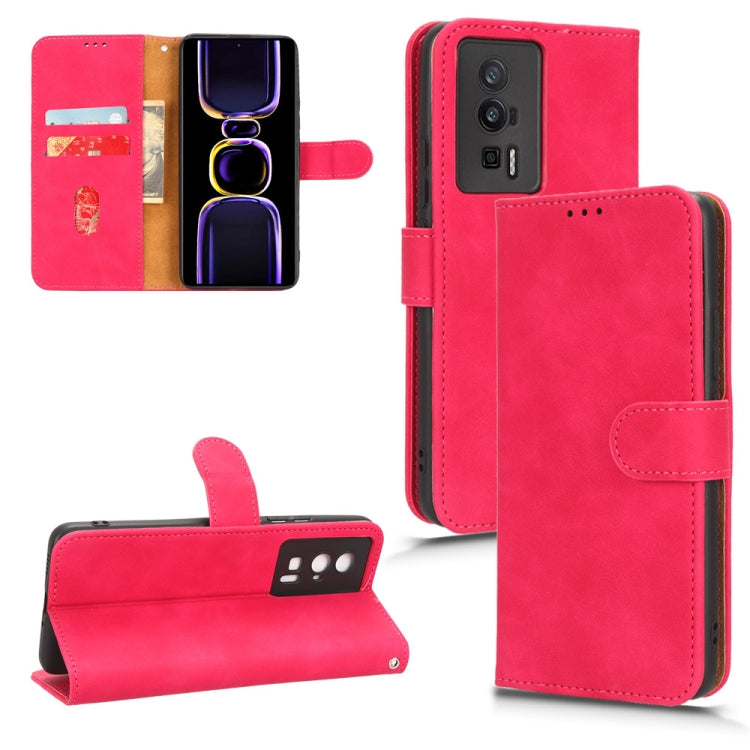 Custodia per telefono in pelle con vibrazione magnetica Skin Feel, For TCL 40SE, For Xiaomi Redmi K60 / K60 Pro, For ZTE Libero 5G III