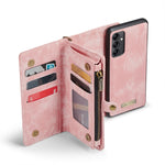 CaseMe 008 Custodia per telefono in pelle multifunzionale staccabile, For Samsung Galaxy A14 5G