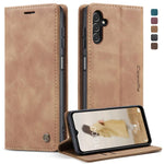CaseMe 013 Custodia multifunzionale in pelle a conchiglia orizzontale, For Samsung Galaxy A14 5G, For Samsung Galaxy A54