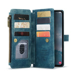 CaseMe C30 Custodia per telefono multifunzionale in pelle, For Samsung Galaxy A14 5G, For Samsung Galaxy A54