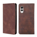 Custodia per telefono in pelle con vibrazione orizzontale magnetica Skin Feel, For vivo S16 / S16 Pro, For vivo Y02 4G, For Fujitsu Arrows N F-51C, For Xiaomi Redmi K60E