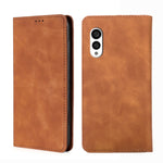 Custodia per telefono in pelle con vibrazione orizzontale magnetica Skin Feel, For vivo S16 / S16 Pro, For vivo Y02 4G, For Fujitsu Arrows N F-51C, For Xiaomi Redmi K60E