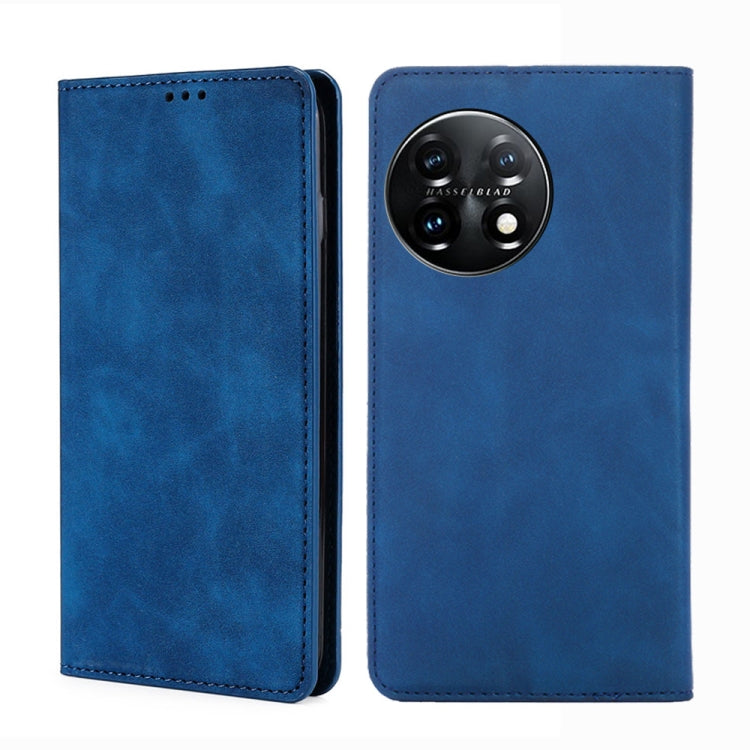 Custodia per telefono in pelle con vibrazione orizzontale magnetica Skin Feel, For Xiaomi Redmi K60 / K60 Pro, For Honor 80 GT, For OnePlus 11