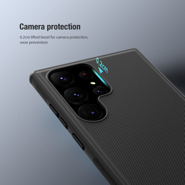 NILLKIN Super Frosted Shield Pro Custodia per PC + TPU, For Samsung Galaxy S23 5G, For Samsung Galaxy S23 Ultra 5G