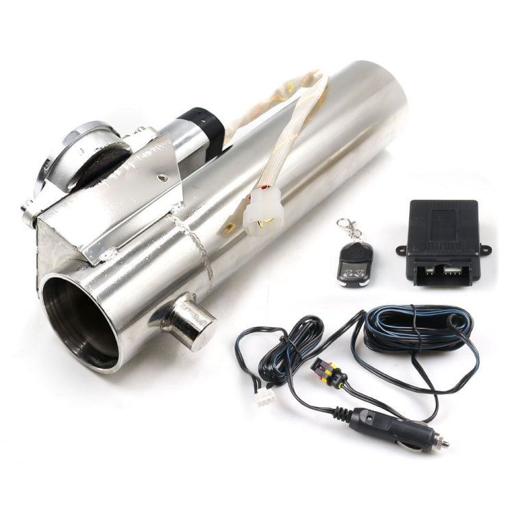 Valvola di scarico elettrica telecomandata per tubo dritto in acciaio inossidabile per auto, 2.5 inch, 3 inch