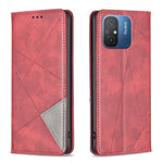 Custodia per telefono in pelle magnetica invisibile prismatica, For vivo Y02 4G, For Xiaomi Redmi 12C, For Xiaomi Redmi K60 / K60 Pro, For Xiaomi Redmi Note 12 Pro+ Global