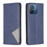 Custodia per telefono in pelle magnetica invisibile prismatica, For vivo Y02 4G, For Xiaomi Redmi 12C, For Xiaomi Redmi K60 / K60 Pro, For Xiaomi Redmi Note 12 Pro+ Global