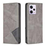 Custodia per telefono in pelle magnetica invisibile prismatica, For vivo Y02 4G, For Xiaomi Redmi 12C, For Xiaomi Redmi K60 / K60 Pro, For Xiaomi Redmi Note 12 Pro+ Global