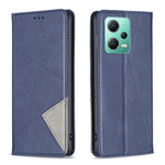 Custodia per telefono in pelle magnetica invisibile prismatica, For Xiaomi Redmi Note 12 Pro 5G Global, For Xiaomi Redmi Note 12 Global