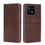 Custodia per telefono in pelle a vibrazione orizzontale magnetica con trama di mucca, For Xiaomi 13, For Xiaomi 13 Pro, For Honor 80 SE, For Google Pixel 7a