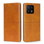 Custodia per telefono in pelle a vibrazione orizzontale magnetica con trama di mucca, For Xiaomi 13, For Xiaomi 13 Pro, For Honor 80 SE, For Google Pixel 7a