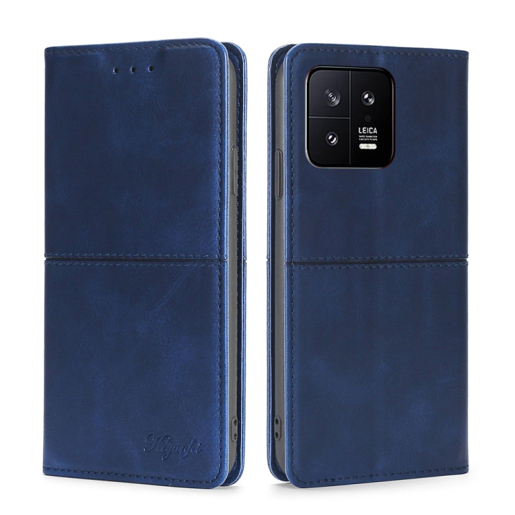 Custodia per telefono in pelle a vibrazione orizzontale magnetica con trama di mucca, For Xiaomi 13, For Xiaomi 13 Pro, For Honor 80 SE, For Google Pixel 7a