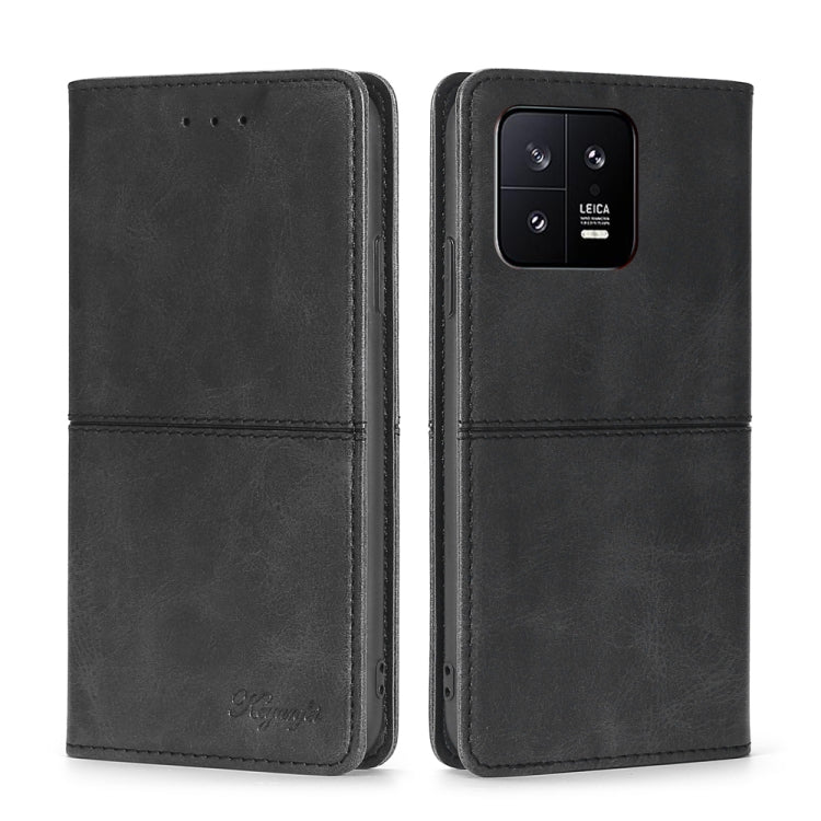 Custodia per telefono in pelle a vibrazione orizzontale magnetica con trama di mucca, For Xiaomi 13, For Xiaomi 13 Pro, For Honor 80 SE, For Google Pixel 7a