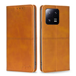 Custodia per telefono in pelle a vibrazione orizzontale magnetica con trama di mucca, For Xiaomi 13, For Xiaomi 13 Pro, For Honor 80 SE, For Google Pixel 7a