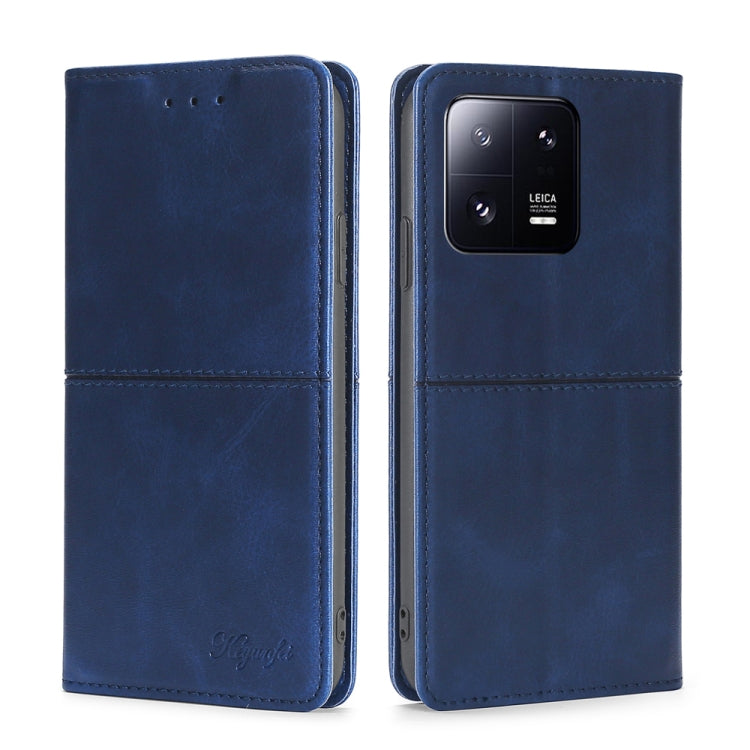 Custodia per telefono in pelle a vibrazione orizzontale magnetica con trama di mucca, For Xiaomi 13, For Xiaomi 13 Pro, For Honor 80 SE, For Google Pixel 7a