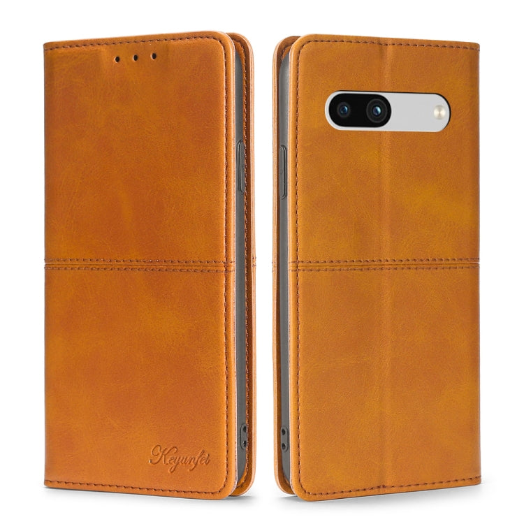 Custodia per telefono in pelle a vibrazione orizzontale magnetica con trama di mucca, For Xiaomi 13, For Xiaomi 13 Pro, For Honor 80 SE, For Google Pixel 7a